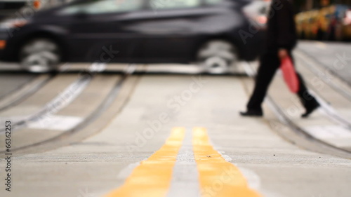 City Pedestrian Traffic Foot-Traffic