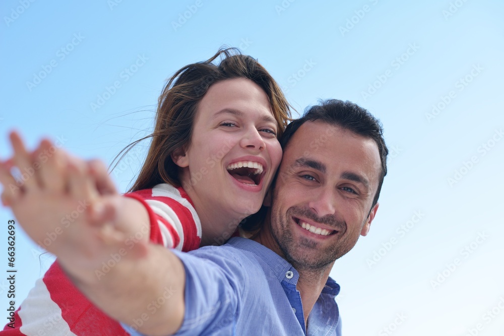 happy young romantic couple have fun relax happy young romantic couple have fun relax