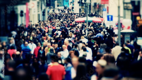Wallpaper Mural City Pedestrian Traffic Brussels Tilt Shift Torontodigital.ca