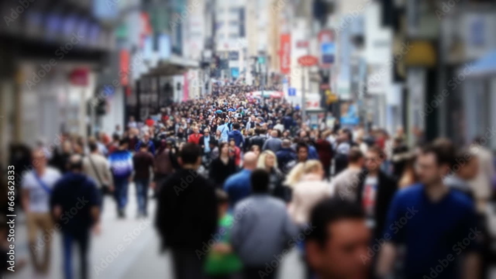 City Pedestrian Traffic Brussels Tilt Shift Slow Motion City Pedestrian Traffic Brussels Tilt Shift Slow Motion