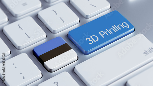 Foto Estonia 3d Printing Concept