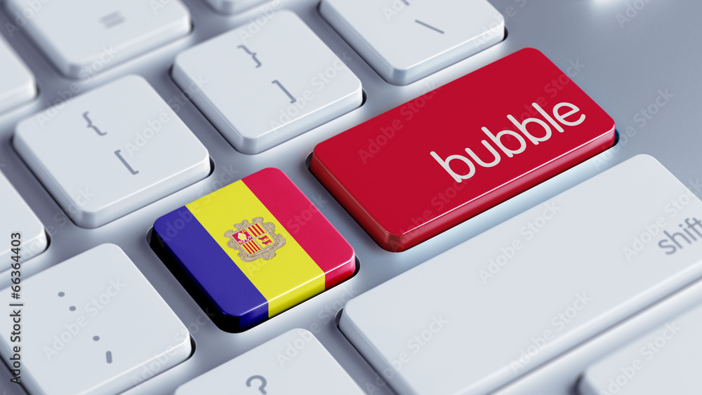 Fototapeta premium Andorra Bubble Concept