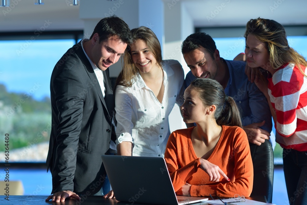 Obraz premium business people team on meeting