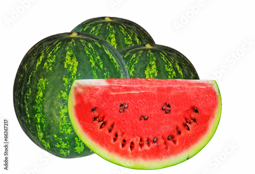 face - water melon