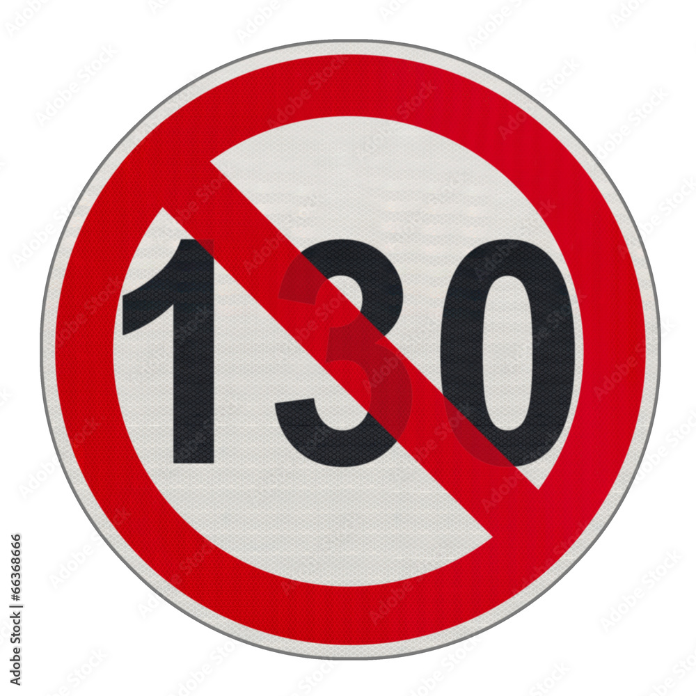 Fin De La Vitesse 130 Km h Sur Autoroutes Ilustra o Do Stock Adobe