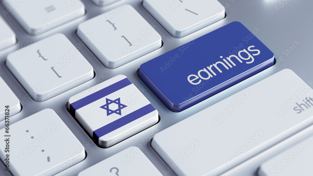 Israel Earnings Concept