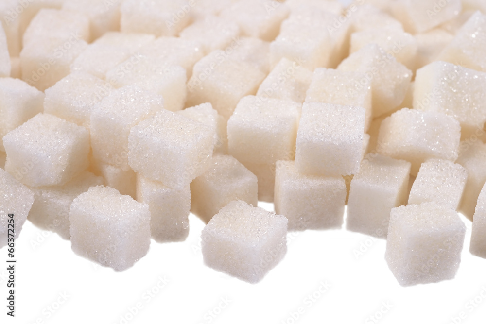 Heap of refined sugar Heap of refined sugar