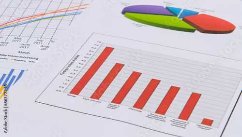 business charts and graphs