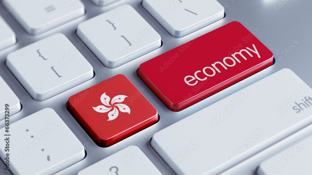 Fototapeta premium Hong Kong Economy Concept