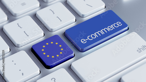 European Union E-Commerce Concept photo