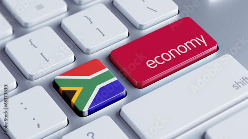 South Africa Economy Concept
