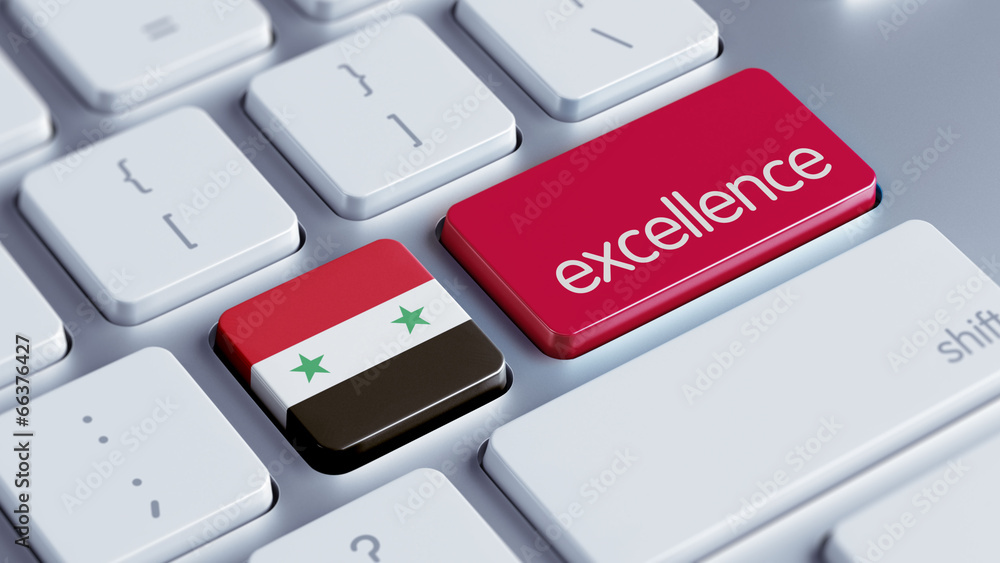 Fototapeta premium Syria Excellence Concept