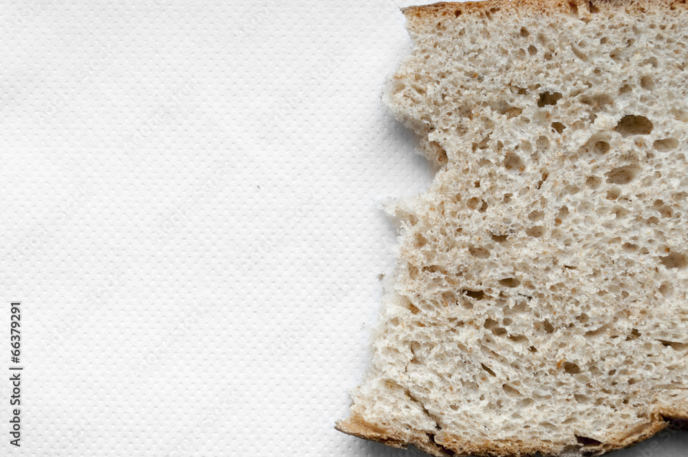 ripped bread background