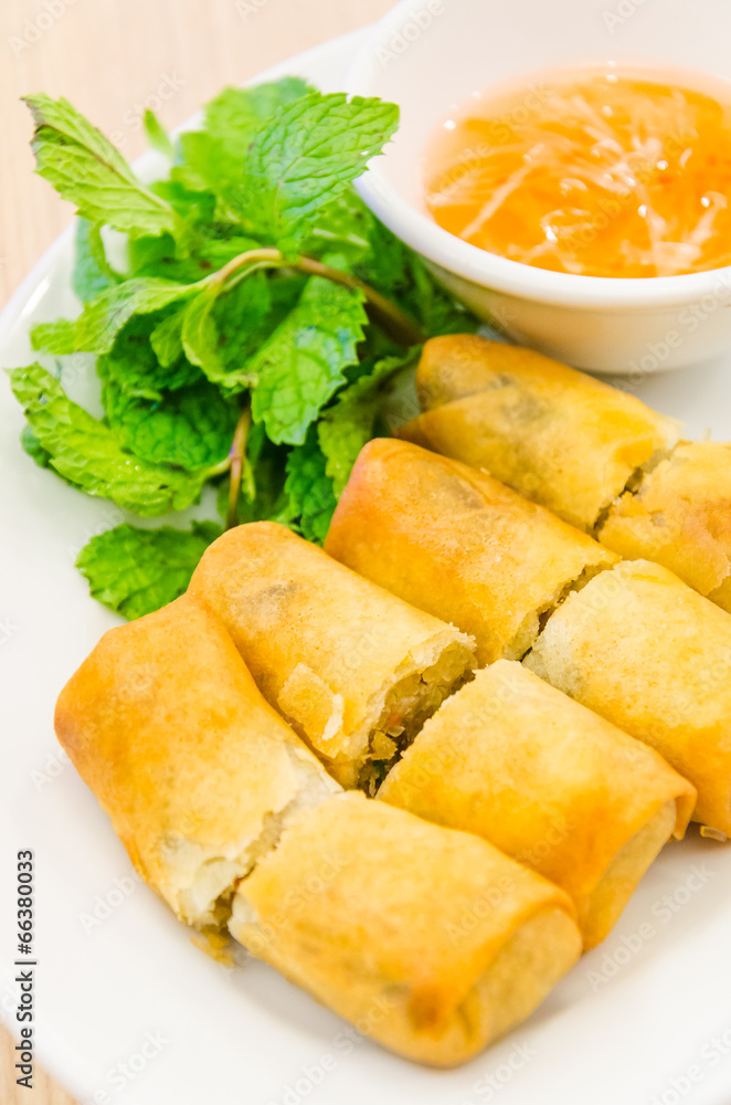 Fried spring rolls Fried spring rolls