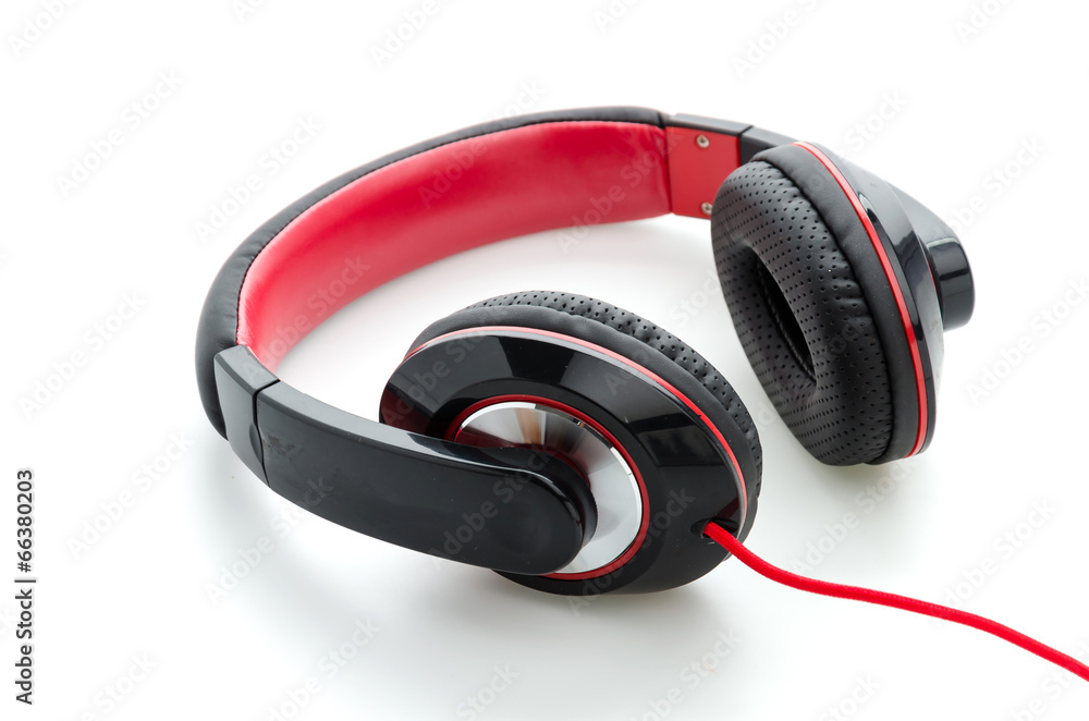 Headphone isolated on white Headphone isolated on white