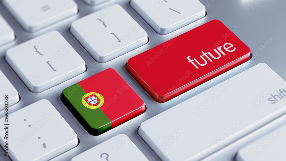 Fototapeta premium Portugal Future Concept