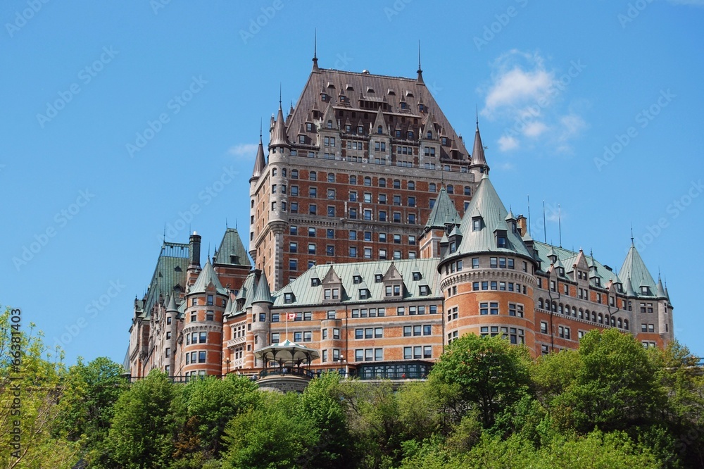 Fototapeta premium Hotel Chateau Frontenac, Québec City, Quebec, Kanada