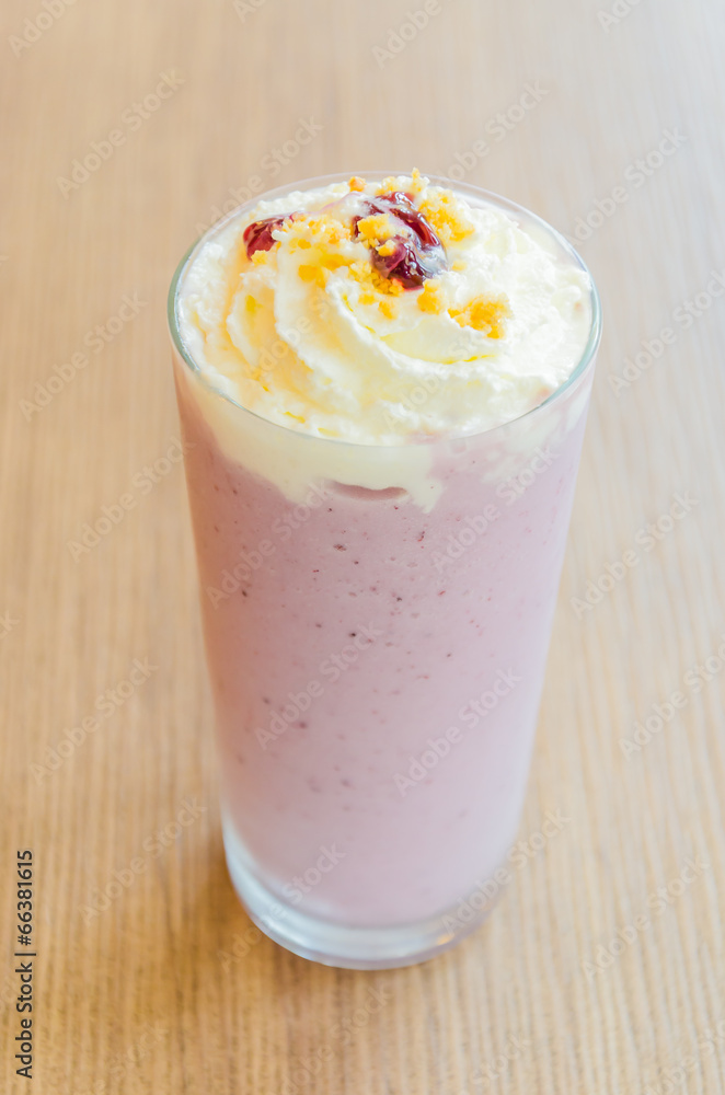 Blueberry smoothie Blueberry smoothie