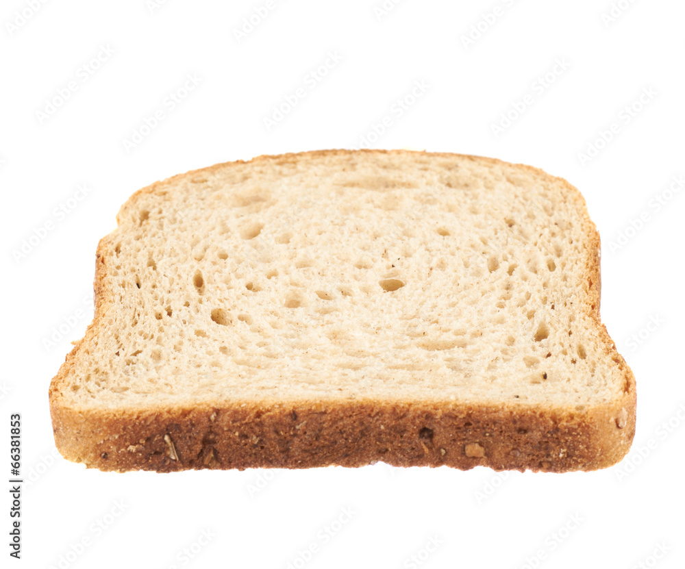 Slice of the toast bread