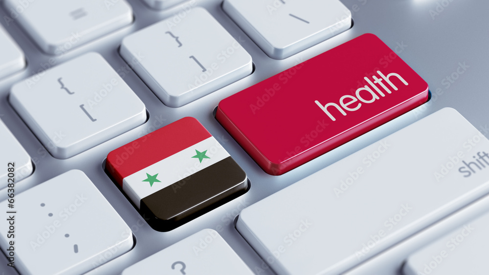 Fototapeta premium Syria Health Concept