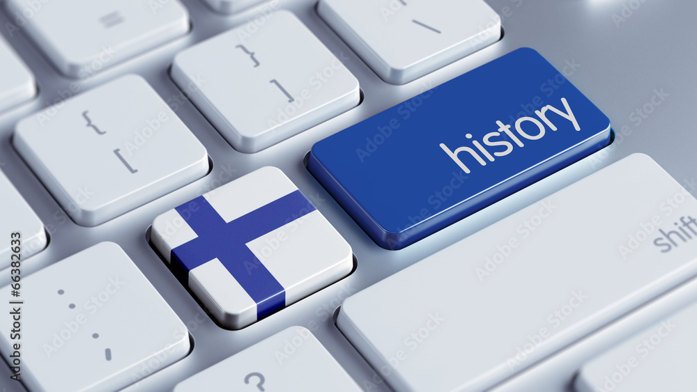 Fototapeta premium Finland History Concept.
