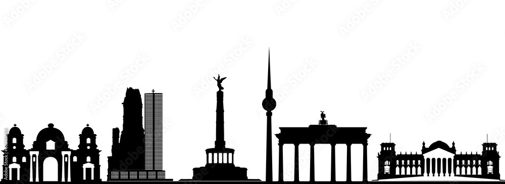 Obraz premium berlin city skyline
