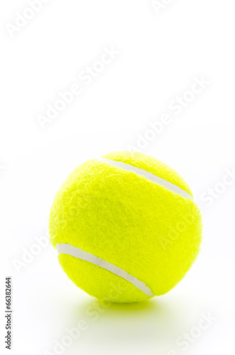 Tennis balls isolated on white © siraphol