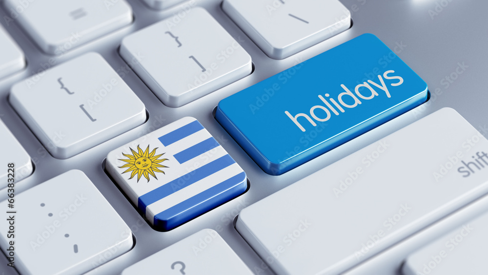 Uruguay Holidays Concept Uruguay Holidays Concept