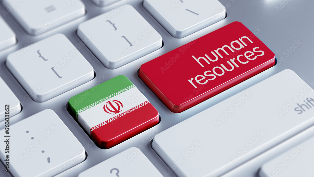 Iran Human Resources Concept Iran Human Resources Concept