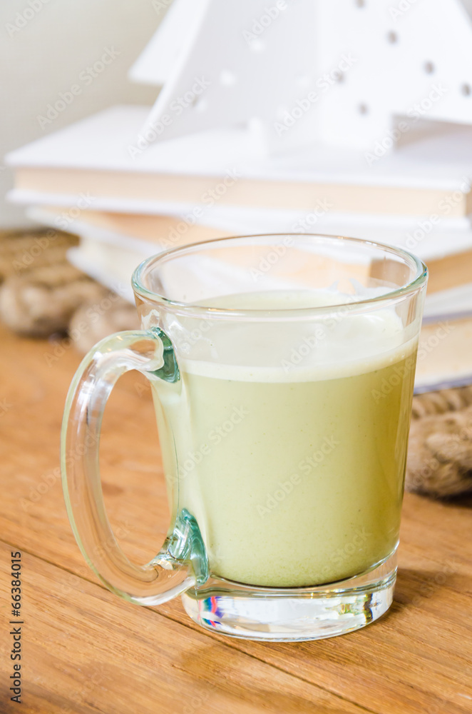 Green tea latte