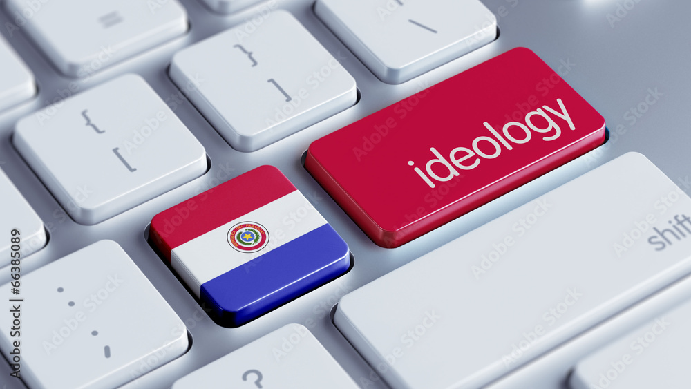 Fototapeta premium Paraguay Ideology Concept