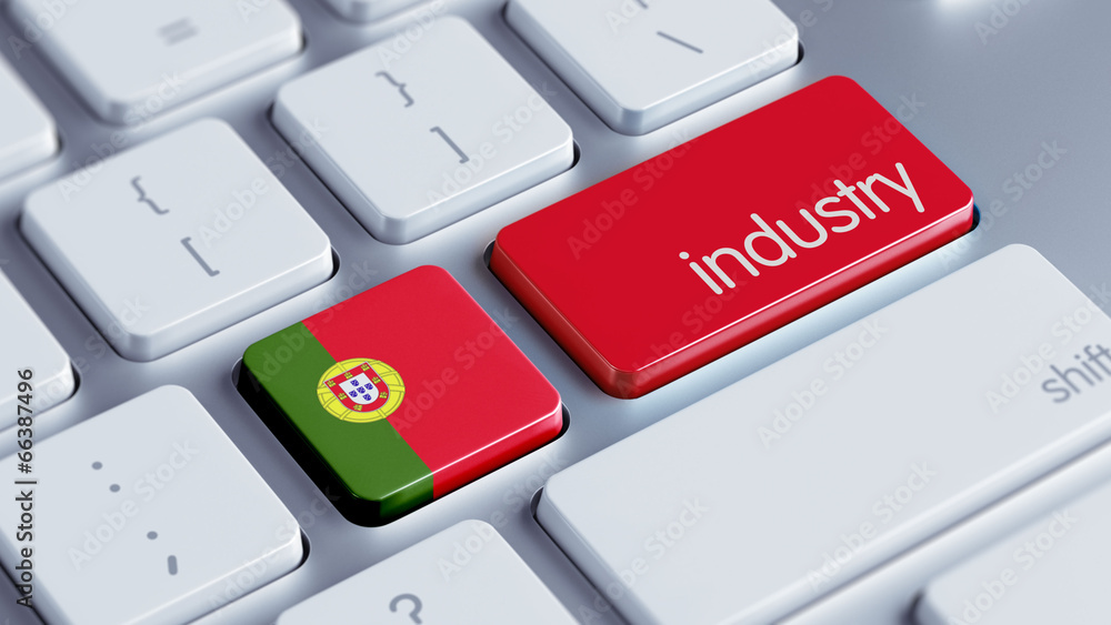 Fototapeta premium Portugal Industry Concept
