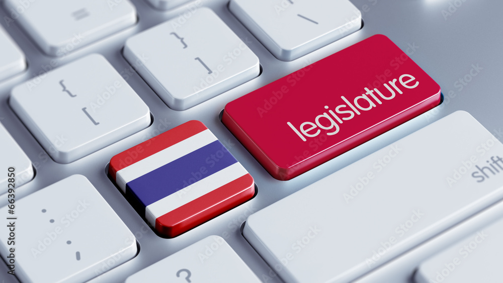 Fototapeta premium Thailand Legislature Concept.