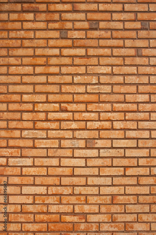 Old red brick wall Old red brick wall