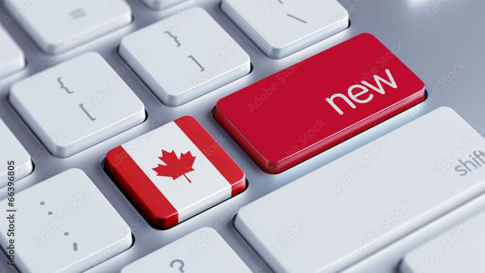 Fototapeta premium Canada New Concept
