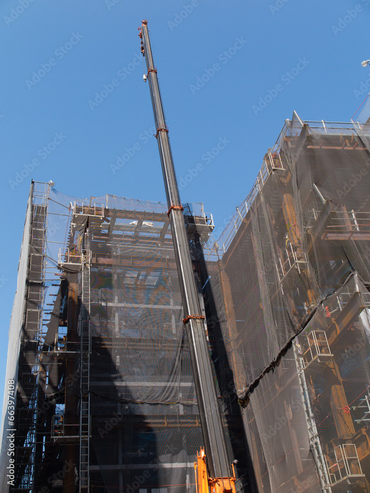 ビル建設現場 ビル建設現場