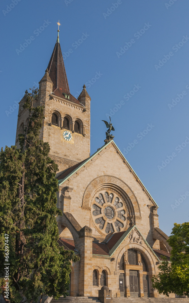 Basel, Altstadt, Pauluskirche, Kirche, Stadt, Sommer, Schweiz