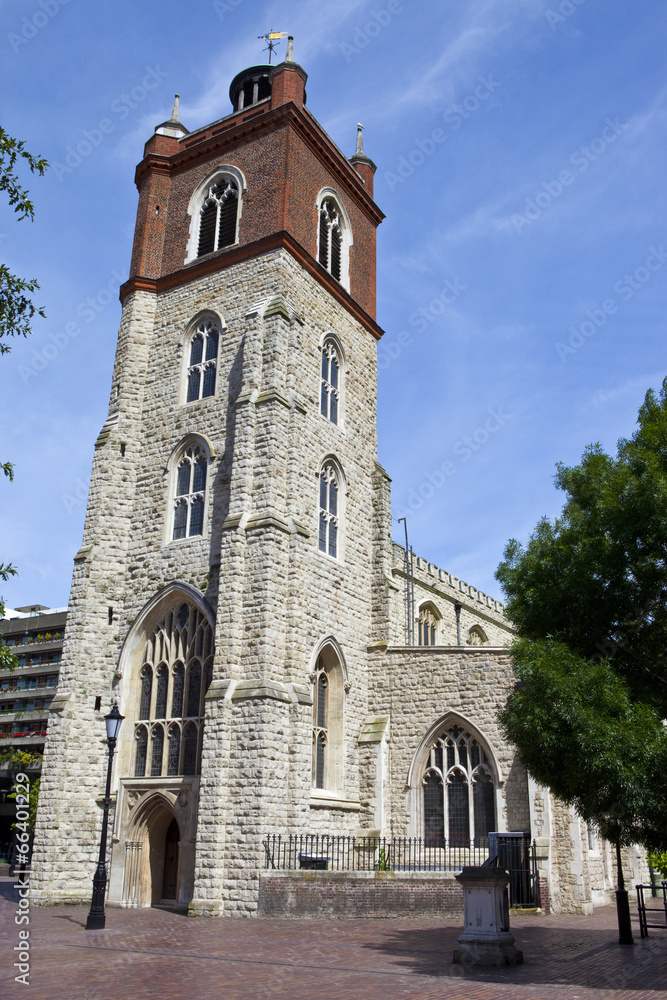 St. Giles Without Cripplegate Church in London