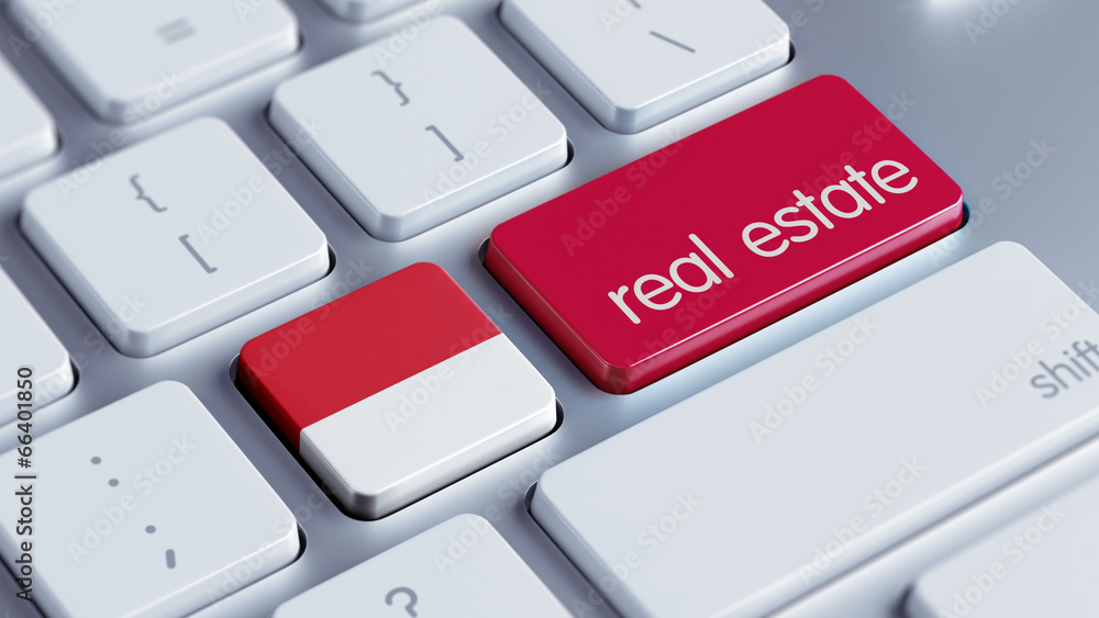 Fototapeta premium Indonesia Real Estate Concept