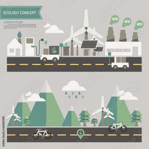 ecology environment concept