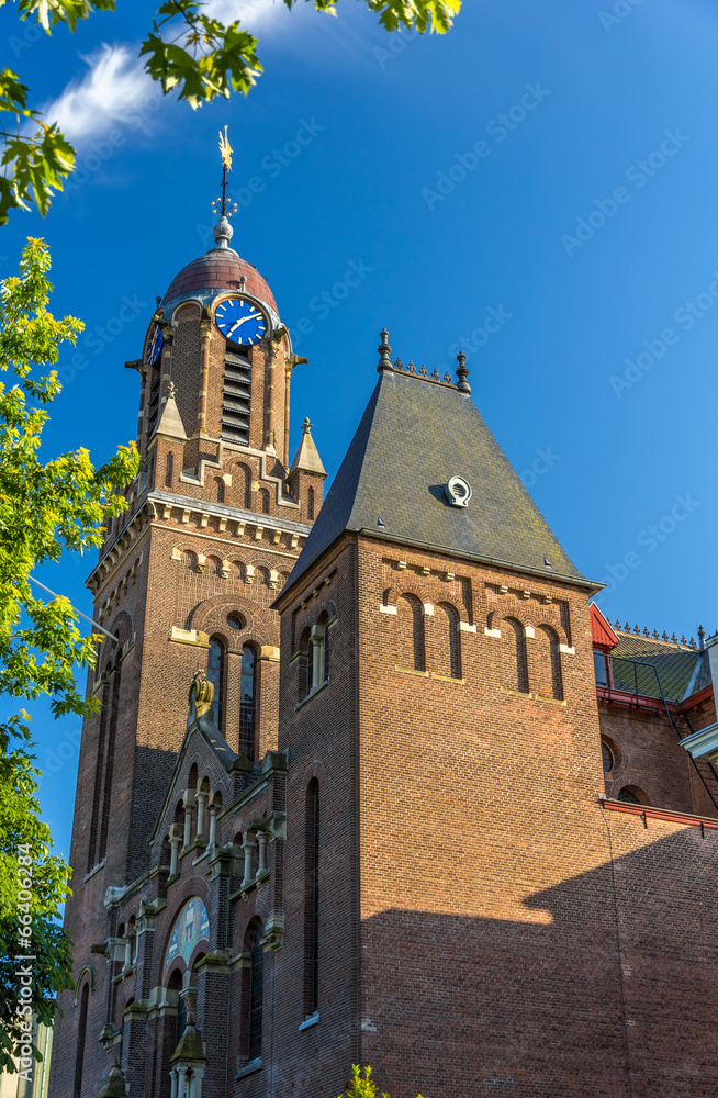 Obraz premium Remonstrantse Kerk, a church in Rotterdam, Netherlands