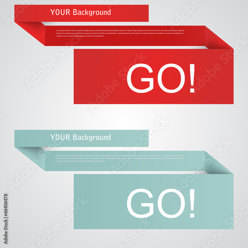 Set of blank rectangle labels. acute corners