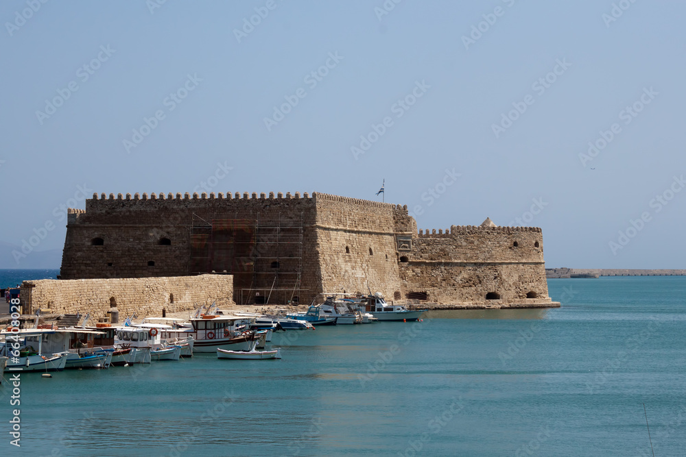 Venetian Fortress Koules. Heraklion, Greece