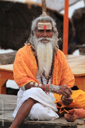 Obraz na płótnie Heilgier Sadhu in Indien
