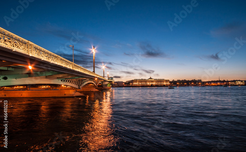 Blagoweschtschenski-Brücke - Sankt Petersburg © pankow
