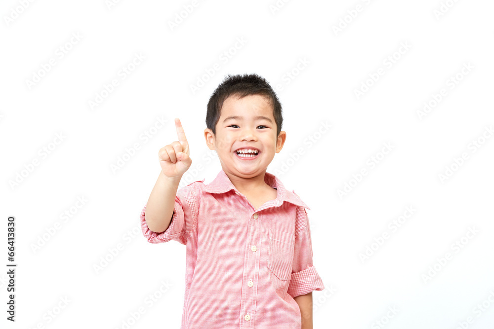 男の子 指差し 男の子 指差し