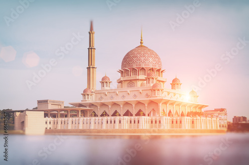 Putra Mosque in Putrajaya - Kuala Lumpur, Malaysia