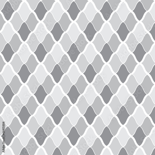 seamless vector monochrome geometric pattern