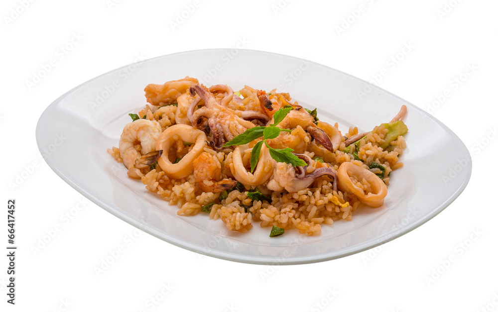 Rice with seafood Rice with seafood
