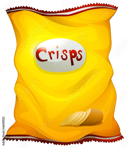 A pack of crisps